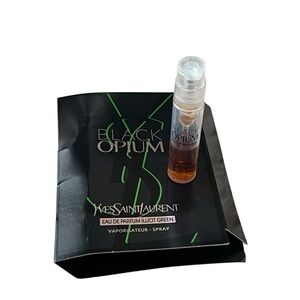 Yves Saint Laurent Black Opium Illicit Green EDP Sample Spray .04oz/1.2ml YSL